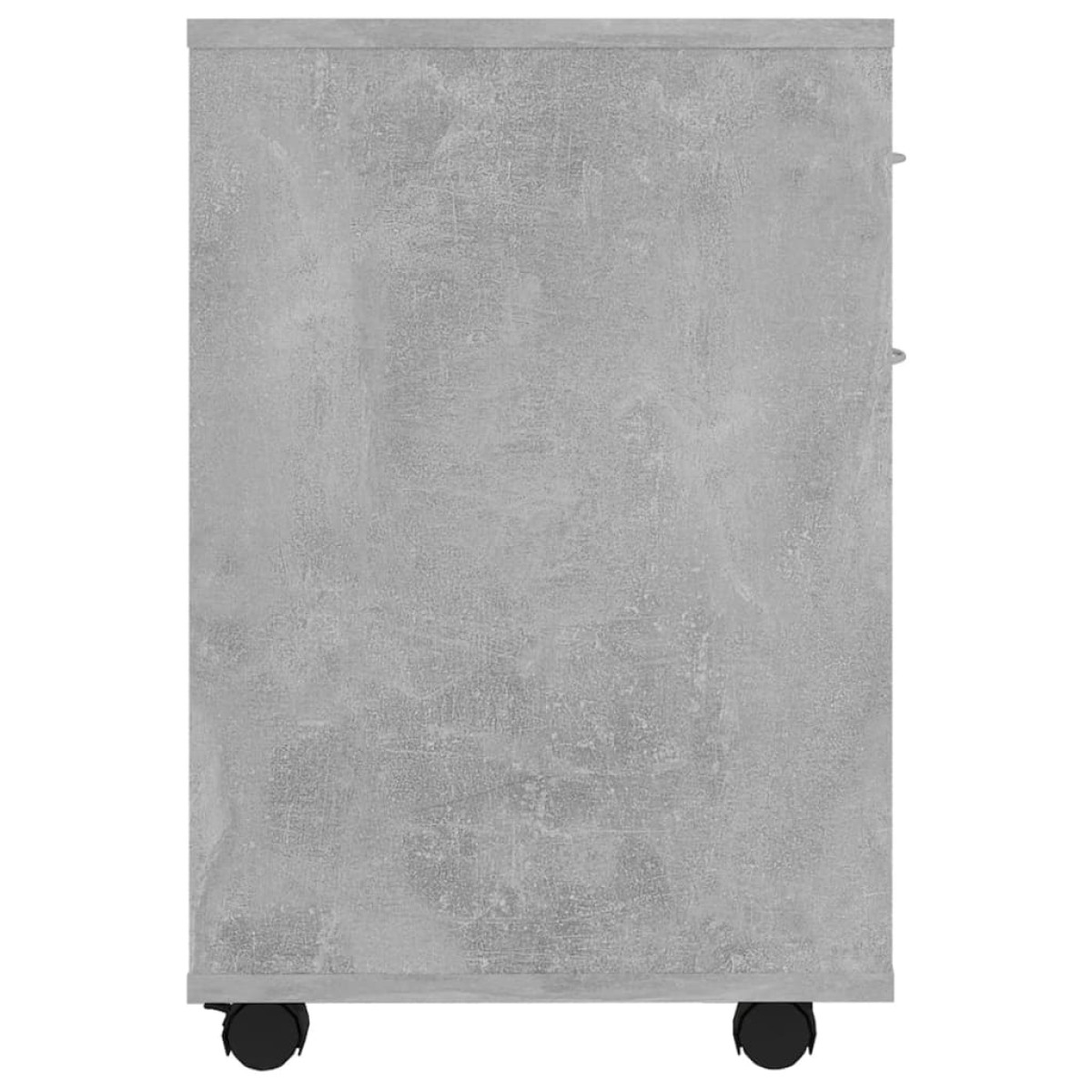 vidaXL Ντουλάπι Τροχηλάτο Γκρι Σκυρ. 45 x 38 x 54 εκ. από Μοριοσανίδα