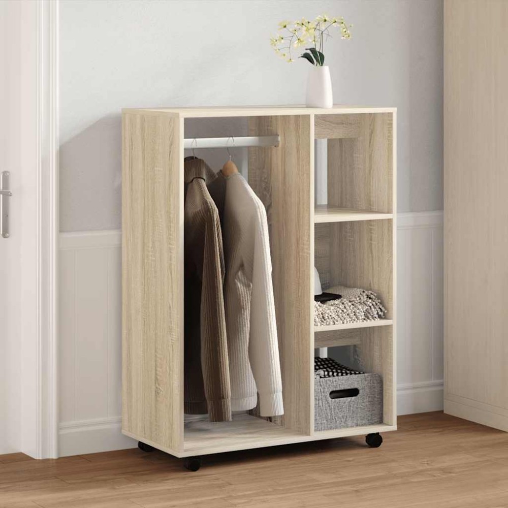 vidaXL Ντουλάπα Sonoma Δρυς 80 x 40 x 110 εκ. από Επεξ. Ξύλο
