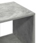 vidaXL Ντουλάπα Γκρι Σκυροδέματος 80 x 40 x 110 εκ. από Μοριοσανίδα