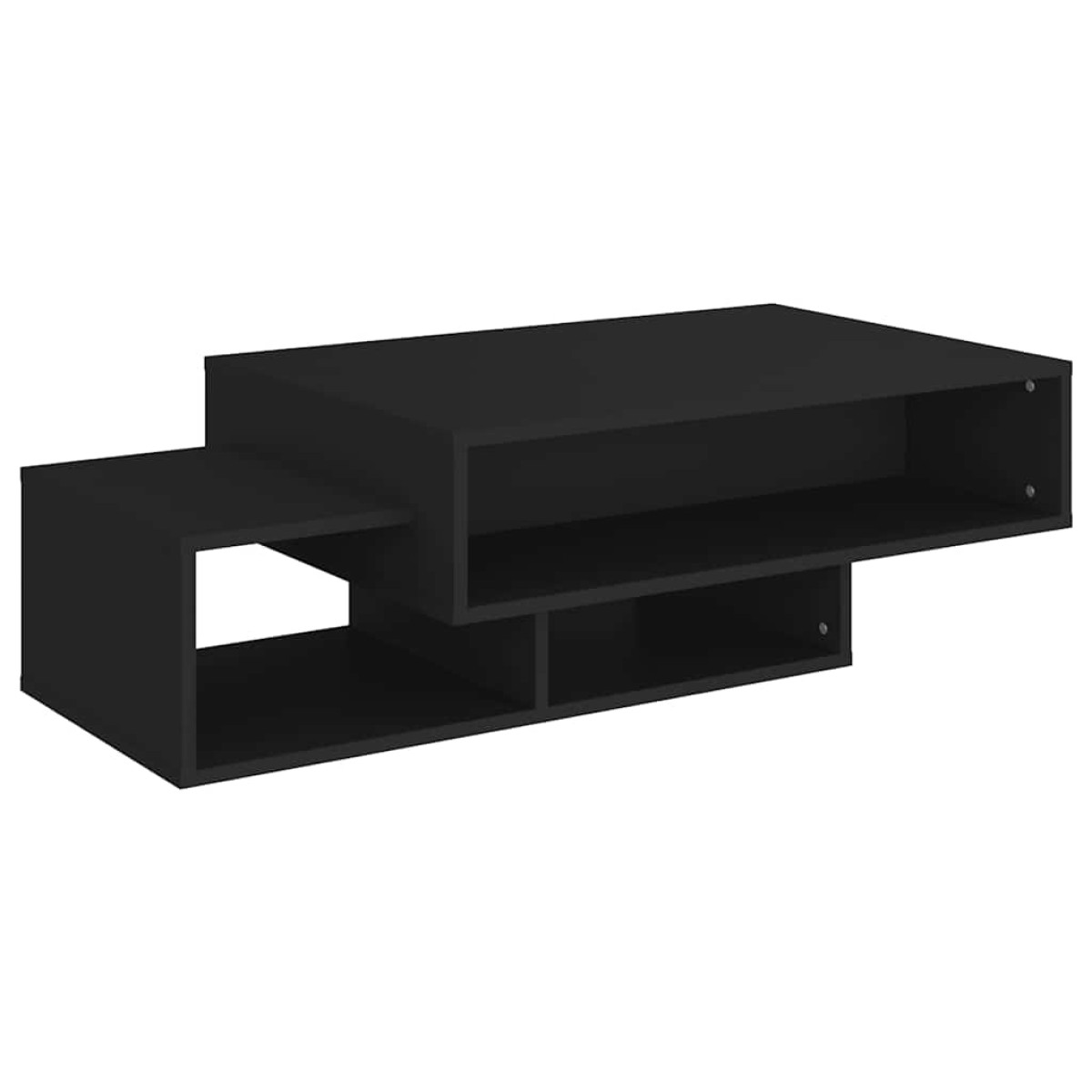 vidaXL Τραπεζάκι Σαλονιού Μαύρο 105 x 55 x 32 εκ. από Μοριοσανίδα