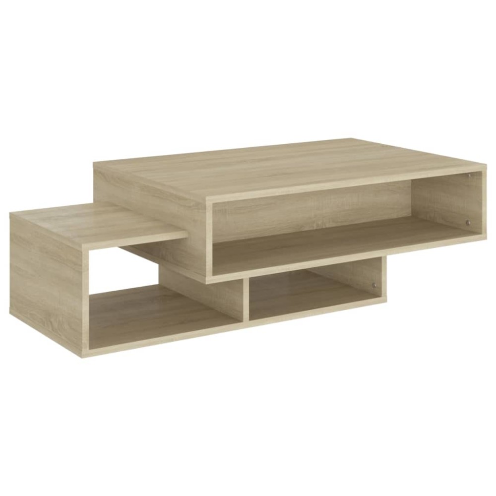 vidaXL Τραπεζάκι Σαλονιού Sonoma Δρυς 105 x 55 x 32 εκ από Επεξ. Ξύλο