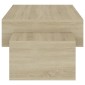 vidaXL Τραπεζάκι Σαλονιού Sonoma Δρυς 105 x 55 x 32 εκ από Μοριοσανίδα