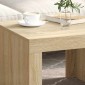 vidaXL Τραπεζάκι Σαλονιού Sonoma Δρυς 50 x 50 x 35 εκ. από Μοριοσανίδα