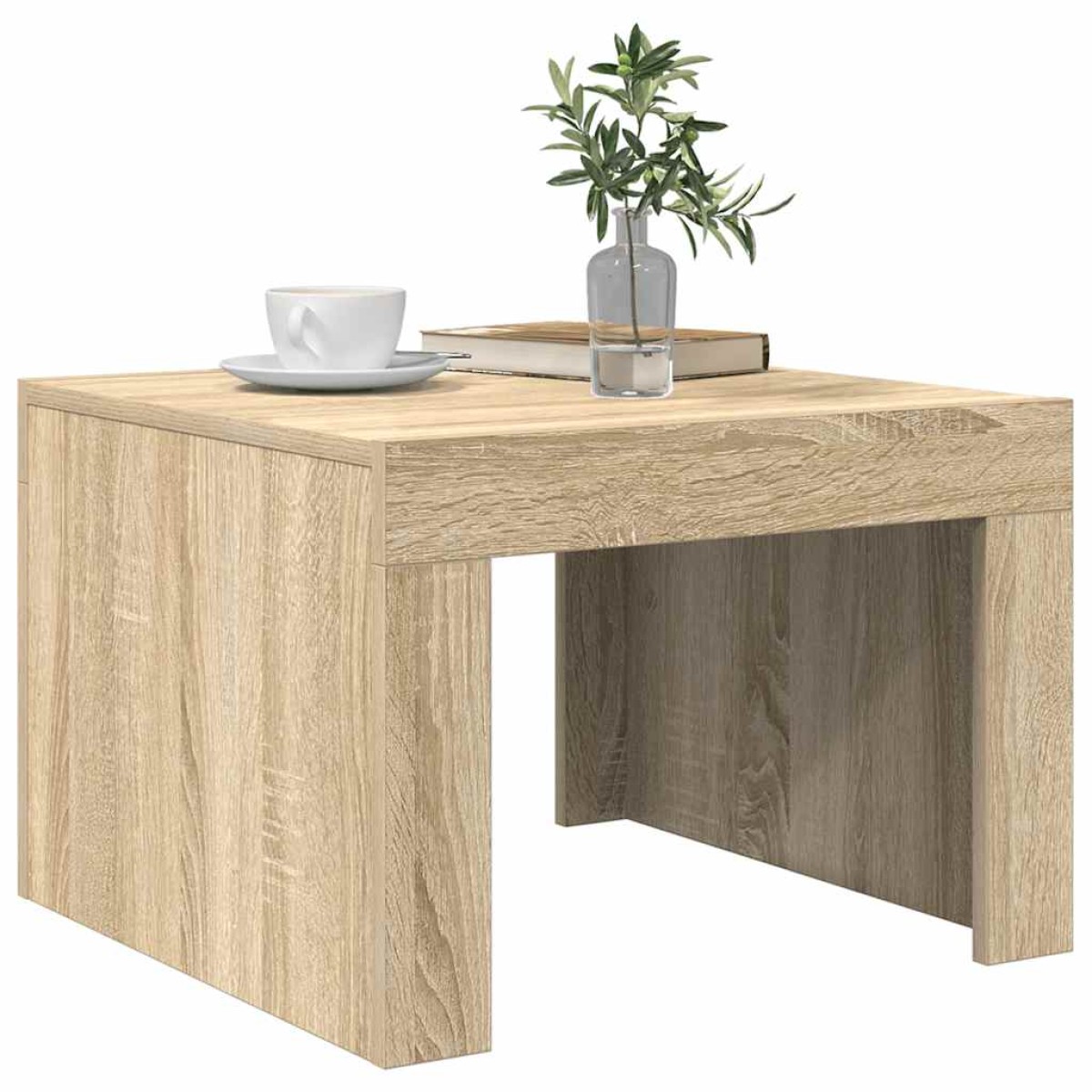 vidaXL Τραπεζάκι Σαλονιού Sonoma Δρυς 50 x 50 x 35 εκ. από Μοριοσανίδα