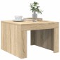 vidaXL Τραπεζάκι Σαλονιού Sonoma Δρυς 50 x 50 x 35 εκ. από Μοριοσανίδα