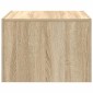 vidaXL Τραπεζάκι Σαλονιού Sonoma Δρυς 50 x 50 x 35 εκ. από Μοριοσανίδα