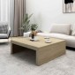 vidaXL Τραπεζάκι Σαλονιού Sonoma Δρυς 100x100x35 εκ. από Μοριοσανίδα