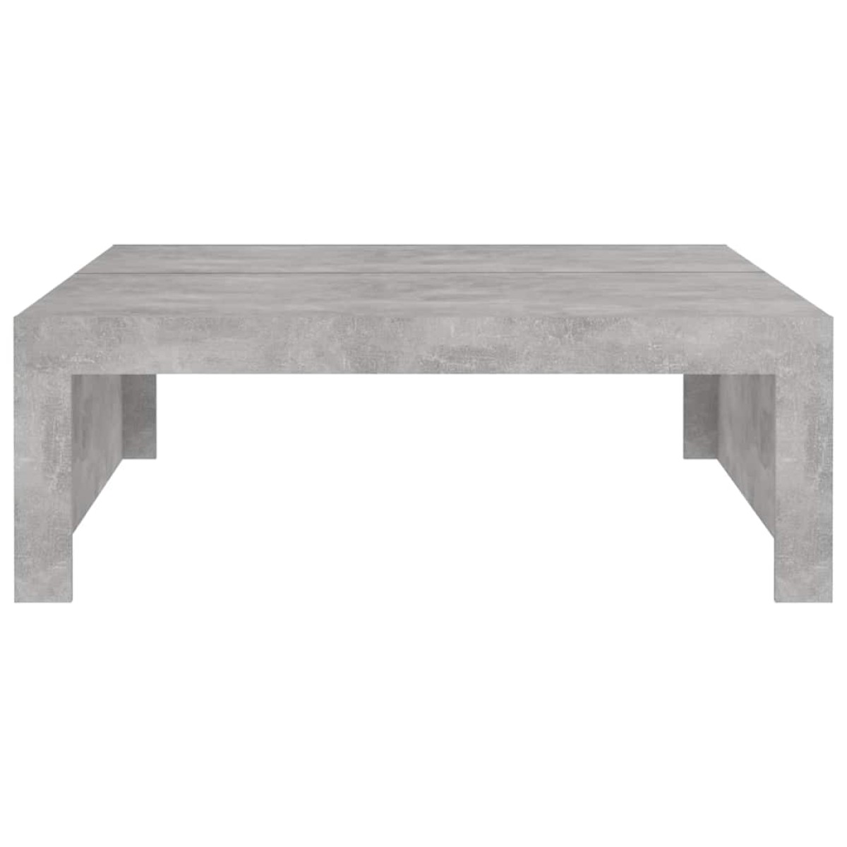vidaXL Τραπεζάκι Σαλονιού Γκρι Σκυρ. 100 x 100 x 35 εκ. Μοριοσανίδα
