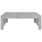 vidaXL Τραπεζάκι Σαλονιού Γκρι Σκυρ. 100 x 100 x 35 εκ. Μοριοσανίδα