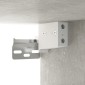 vidaXL Παπουτσοθήκη Γκρι σκυροδέματος 52,5 x 30 x 50 εκ.
