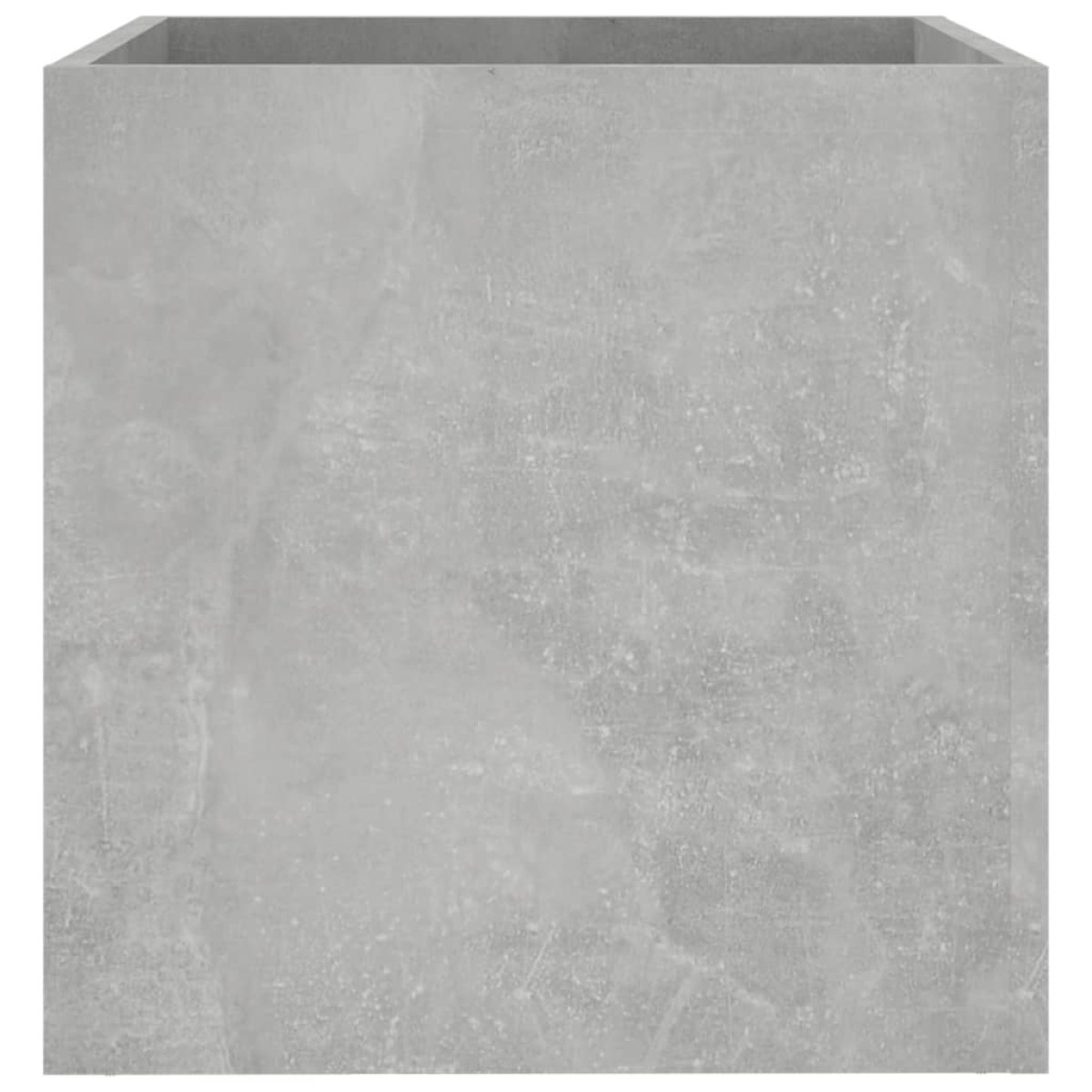 vidaXL Ζαρντινιέρα Γκρι Σκυροδέματος 40x40x40 εκ. Επεξεργασμένο Ξύλο