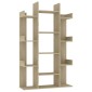 vidaXL Βιβλιοθήκη Sonoma Δρυς 86 x 25,5 x 140 εκ. από Μοριοσανίδα
