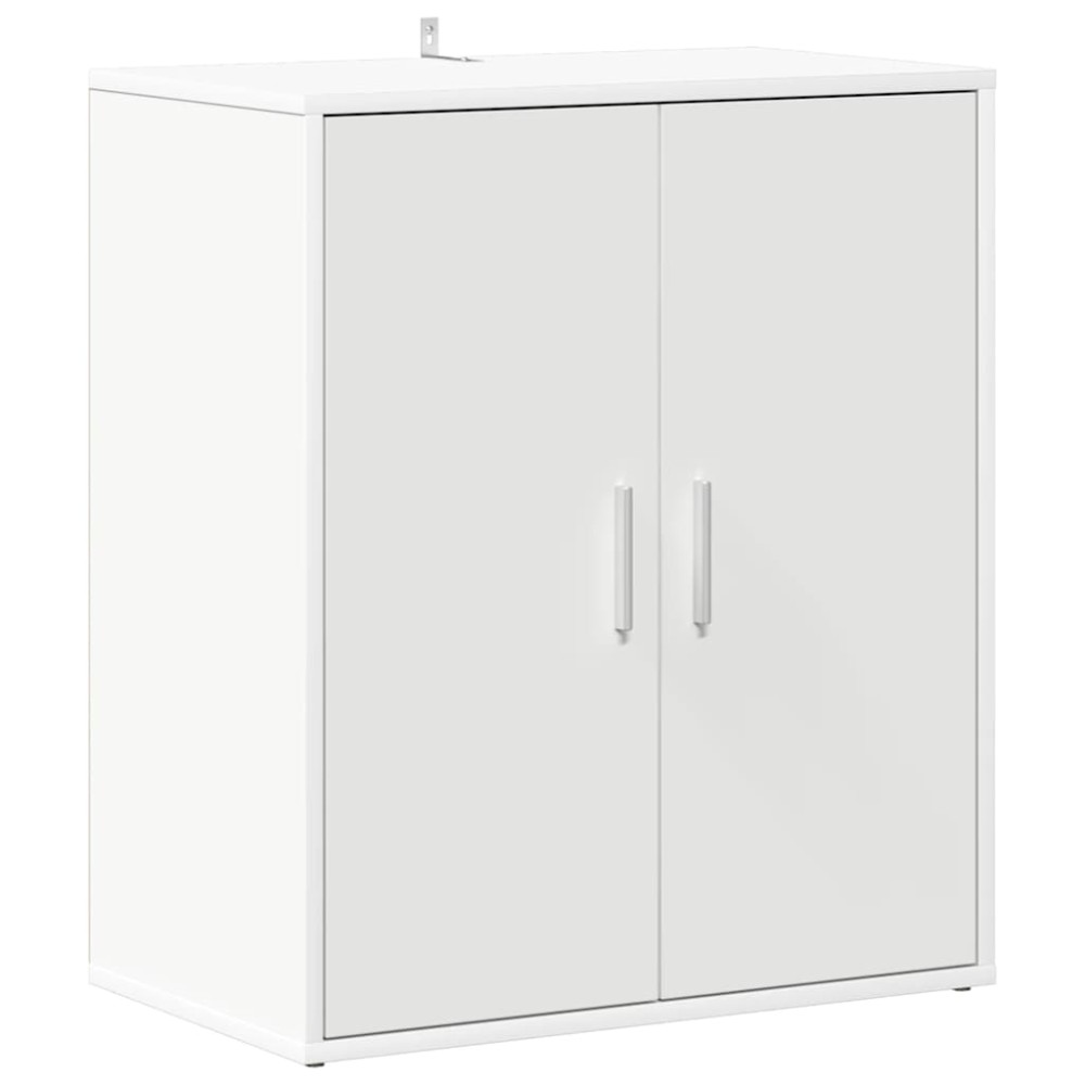 vidaXL Παπουτσοθήκη Λευκή 60 x 35 x 70 εκ. από Επεξ. Ξύλο