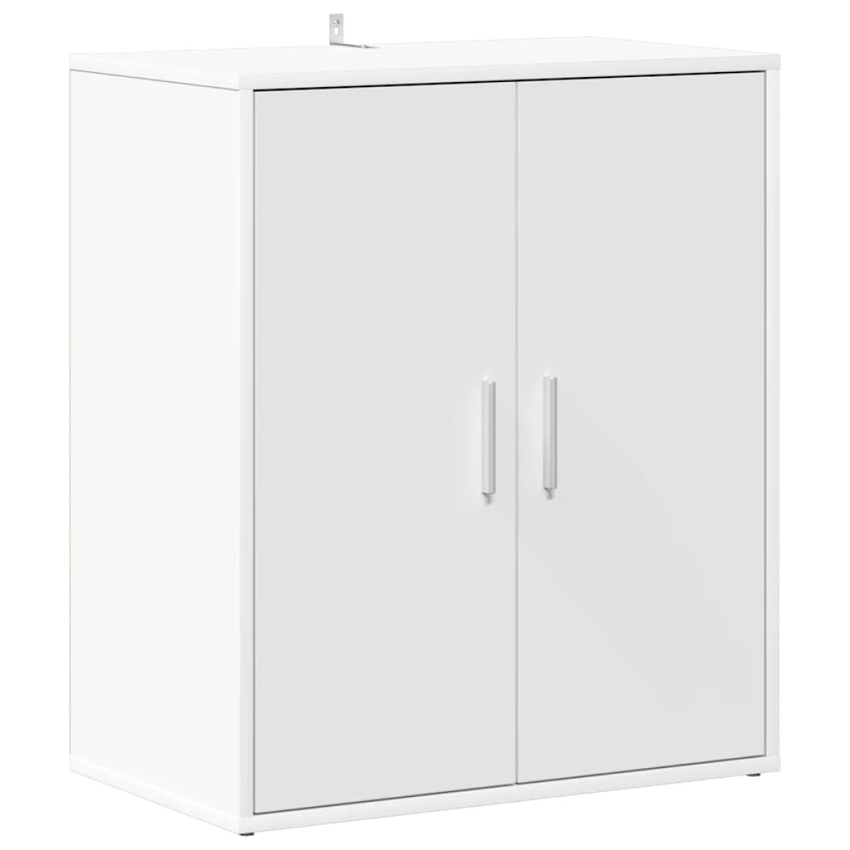 vidaXL Παπουτσοθήκη Λευκή 60 x 35 x 70 εκ. από Μοριοσανίδα