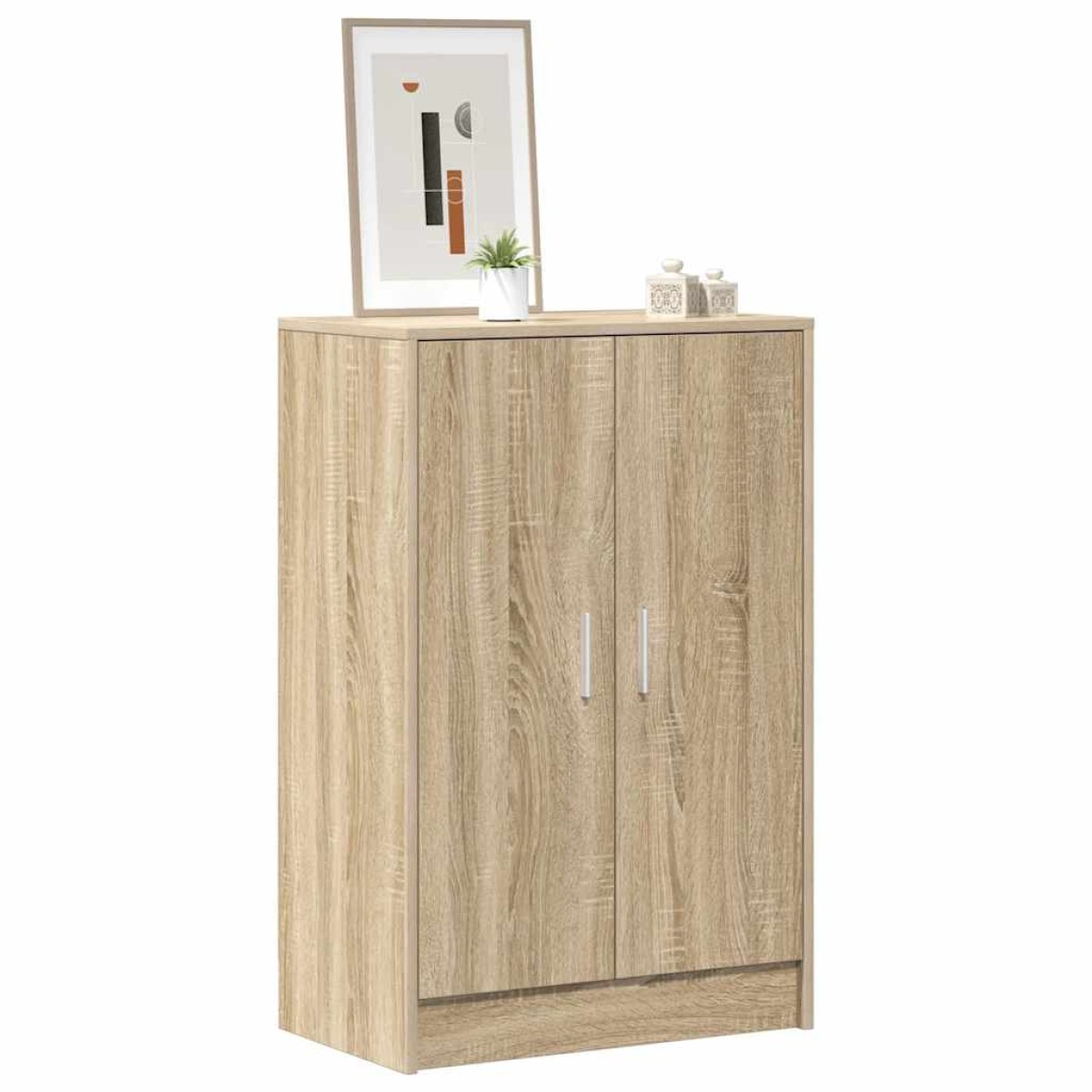vidaXL Παπουτσοθήκη Sonoma Δρυς 60 x 35 x 92 εκ. από Μοριοσανίδα