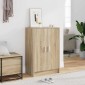 vidaXL Παπουτσοθήκη Sonoma Δρυς 60 x 35 x 92 εκ. από Μοριοσανίδα