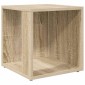 vidaXL Τραπέζι Βοηθητικό Sonoma Δρυς 33 x 33 x 34,5 εκ από Μοριοσανίδα