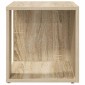 vidaXL Τραπέζι Βοηθητικό Sonoma Δρυς 33 x 33 x 34,5 εκ από Μοριοσανίδα