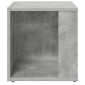 vidaXL Τραπέζι Βοηθητικό Γκρι Σκυροδέματος 33x33x34,5 εκ. Μοριοσανίδα
