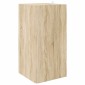 vidaXL Ντουλάπι Γωνιακό Sonoma Δρυς 33 x 33 x 67 εκ. από Μοριοσανίδα