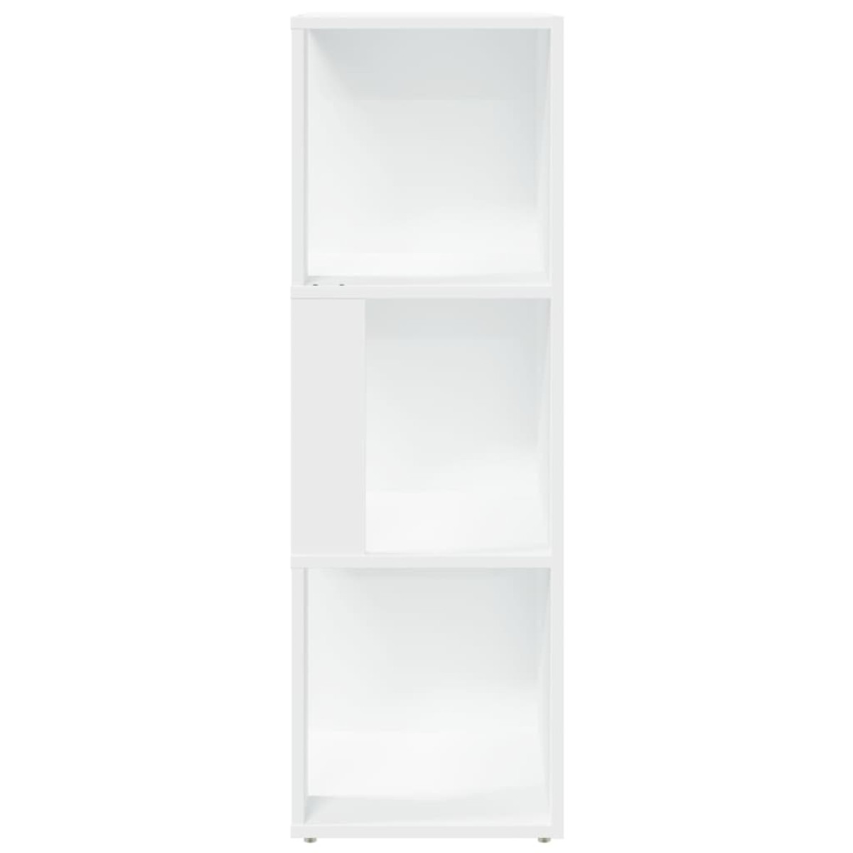 vidaXL Ντουλάπι Γωνία Λευκό 33 x 33 x 100 εκ. από Μοριοσανίδα