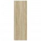 vidaXL Ντουλάπι Γωνιακό Sonoma Δρυς 33 x 33 x 100 εκ. από Μοριοσανίδα