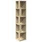 vidaXL Ντουλάπι Γωνία Sonoma Oak 33 x 33 x 164,5 εκ. από Μοριοσανίδα