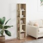 vidaXL Ντουλάπι Γωνία Sonoma Oak 33 x 33 x 164,5 εκ. από Μοριοσανίδα