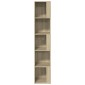 vidaXL Ντουλάπι Γωνία Sonoma Oak 33 x 33 x 164,5 εκ. από Μοριοσανίδα