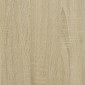 vidaXL Ντουλάπι Γωνία Sonoma Oak 33 x 33 x 164,5 εκ. από Μοριοσανίδα