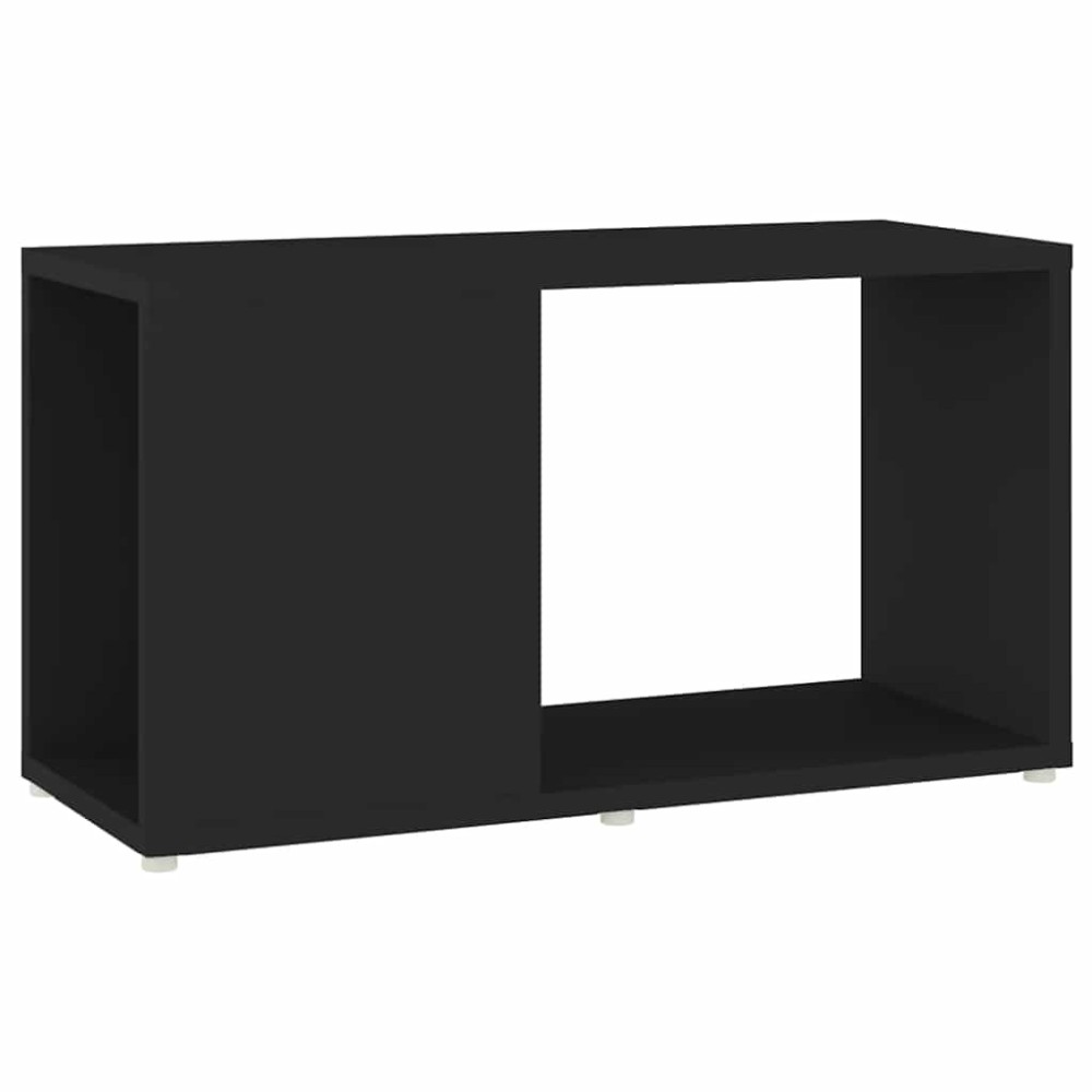 vidaXL Έπιπλο Τηλεόρασης Μαύρο 60 x 24 x 32 εκ. από Μοριοσανίδα