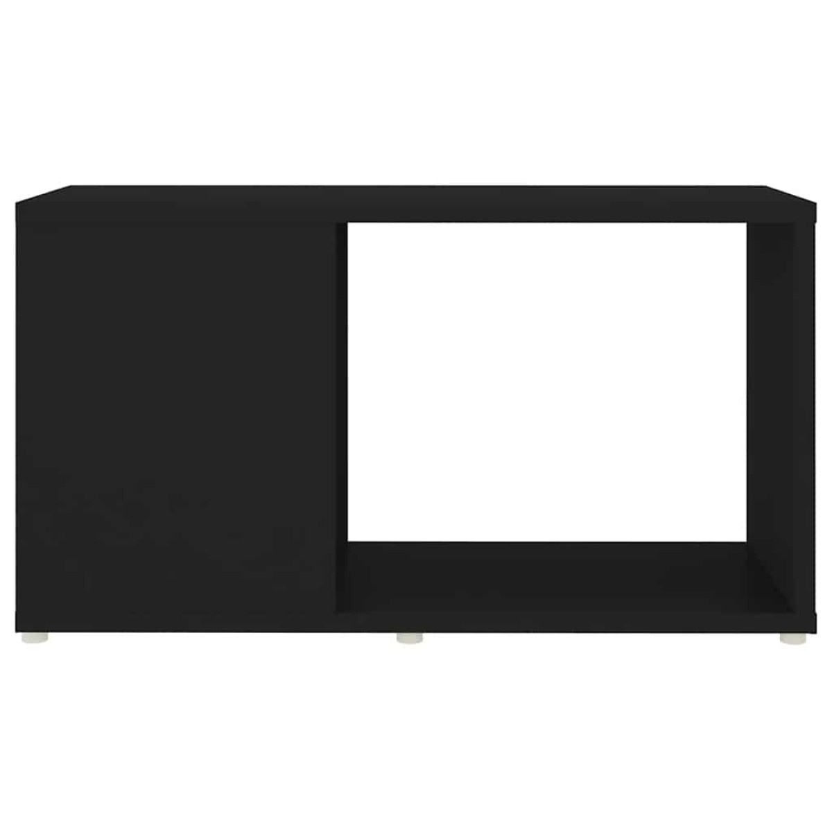 vidaXL Έπιπλο Τηλεόρασης Μαύρο 60 x 24 x 32 εκ. από Μοριοσανίδα
