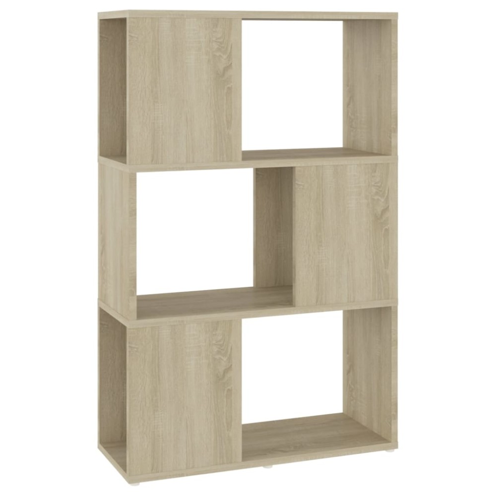 vidaXL Βιβλιοθήκη/Διαχωριστικό Χώρου Sonoma Δρυς 60x24x94 εκ. Μοριοσ.