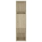 vidaXL Βιβλιοθήκη/Διαχωριστικό Χώρου Sonoma Δρυς 60x24x94 εκ. Μοριοσ.