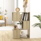 vidaXL Βιβλιοθήκη/Διαχωριστικό Χώρου Sonoma Δρυς 60x24x94 εκ. Μοριοσ.
