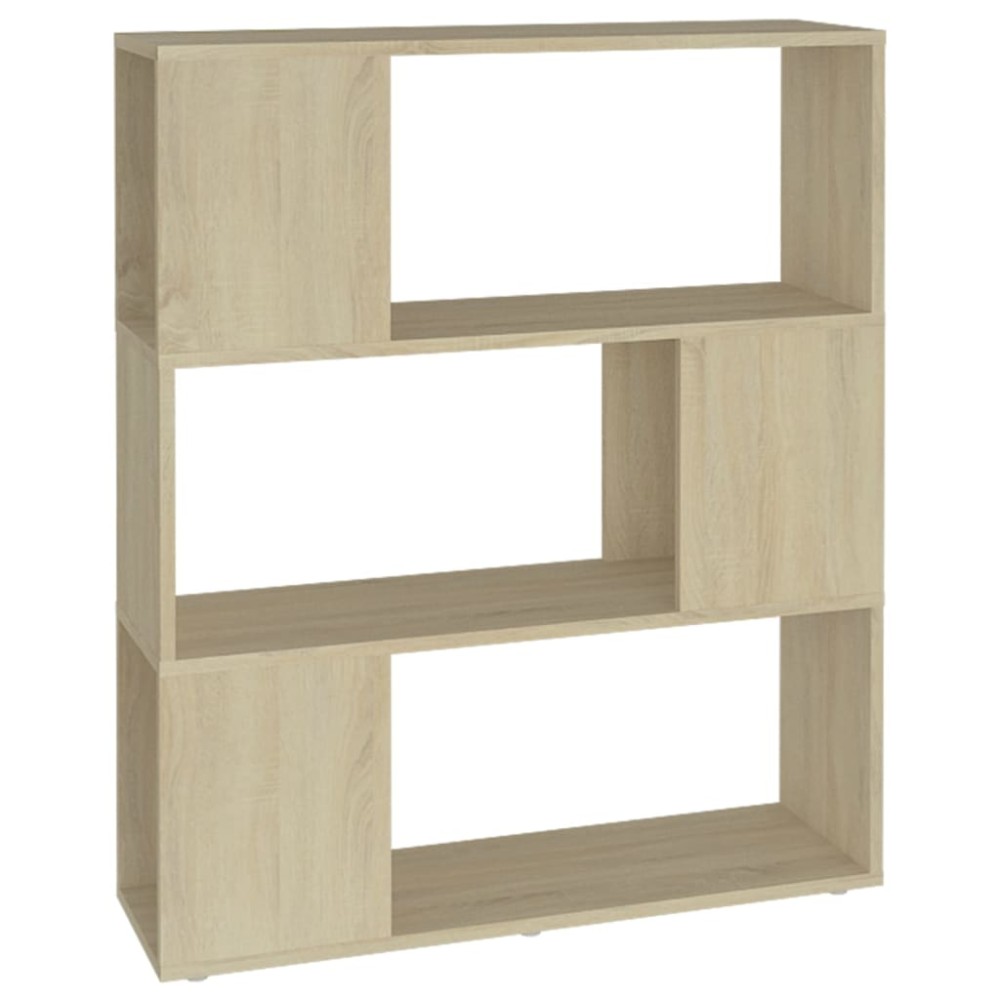 vidaXL Βιβλιοθήκη/Διαχωριστικό Sonoma Δρυς 80x24x94 εκ. Μοριοσανίδα