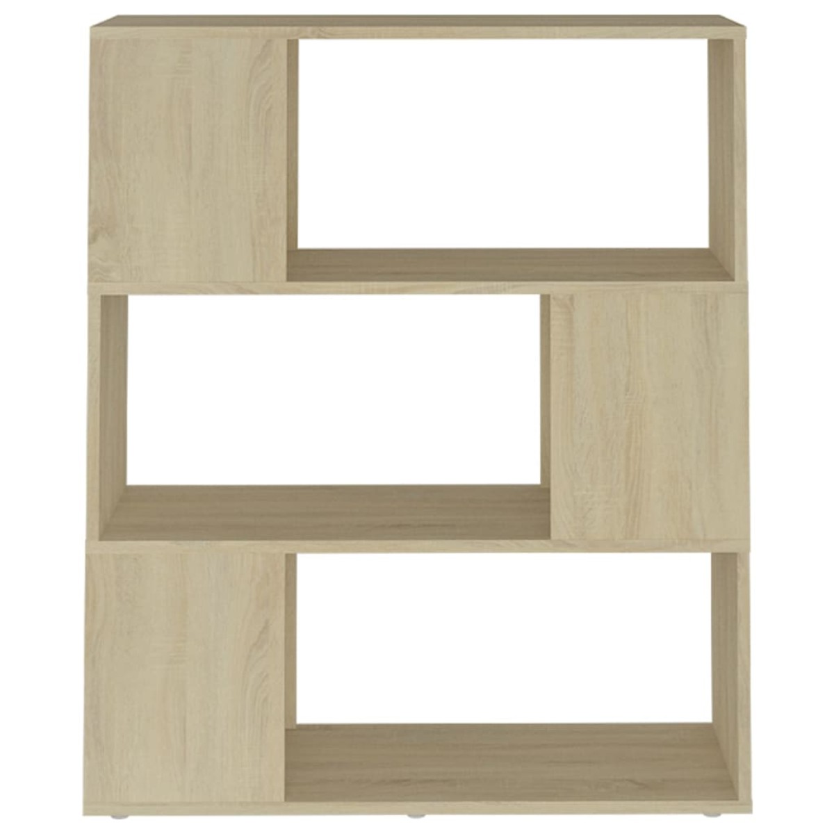 vidaXL Βιβλιοθήκη/Διαχωριστικό Sonoma Δρυς 80x24x94 εκ. Μοριοσανίδα
