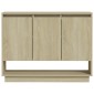 vidaXL Μπουφές Sonoma Δρυς 97 x 31 x 75 εκ. από Μοριοσανίδα