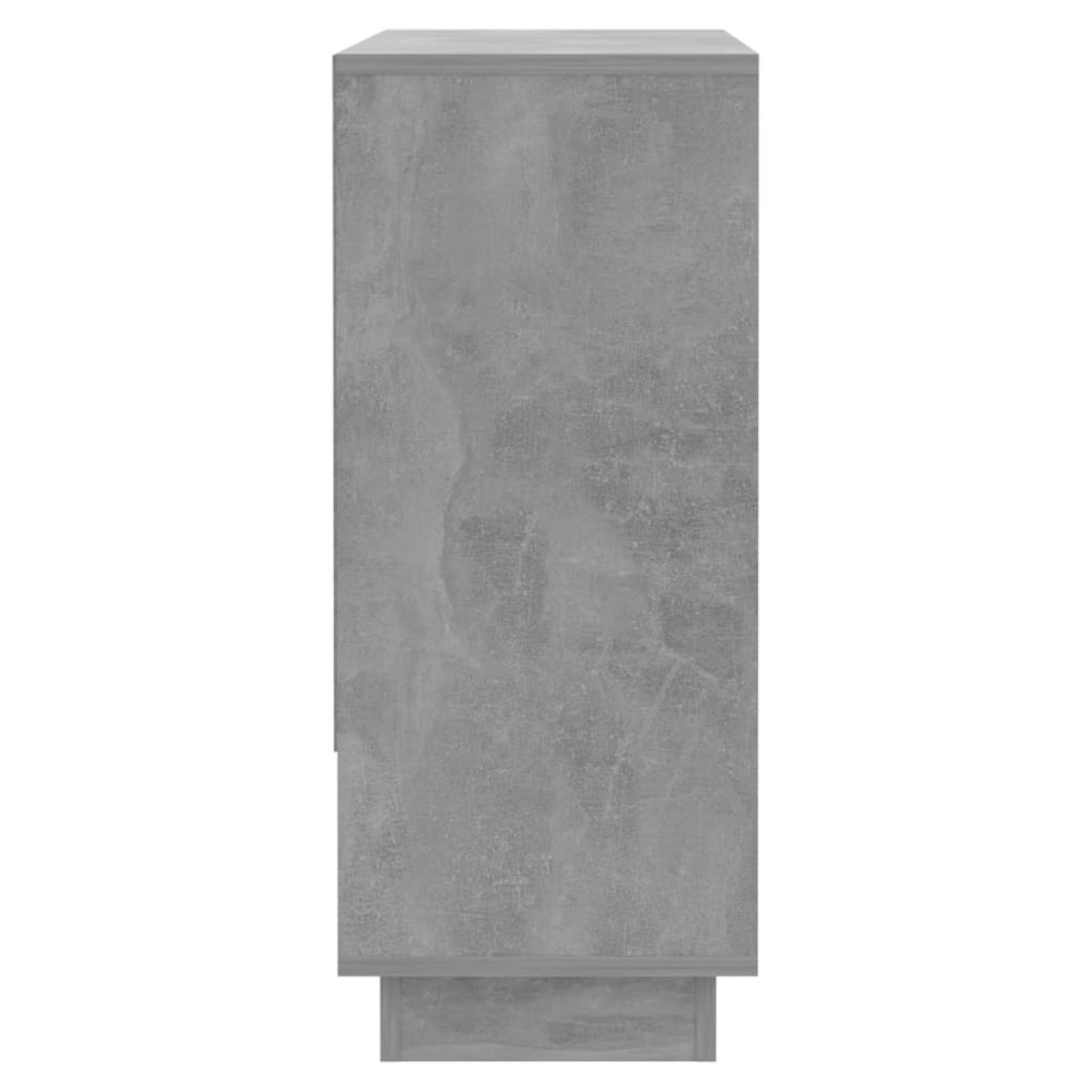vidaXL Μπουφές Γκρι Σκυροδέματος 97 x 31 x 75 εκ. από Μοριοσανίδα