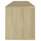 vidaXL Έπιπλο Τηλεόρασης Sonoma Δρυς 120x30x40,5 εκ. από Μοριοσανίδα