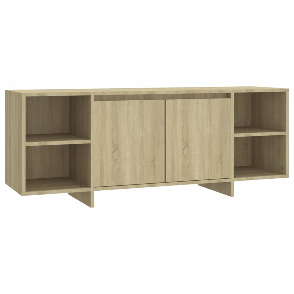 vidaXL Έπιπλο Τηλεόρασης Sonoma Δρυς 130 x 35 x 50 εκ. από Μοριοσανίδα