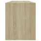 vidaXL Έπιπλο Τηλεόρασης Sonoma Δρυς 130 x 35 x 50 εκ. από Μοριοσανίδα
