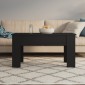 vidaXL Τραπεζάκι Σαλονιού Μαύρο 101x49x52 εκ. από Επεξεργασμένο Ξύλο