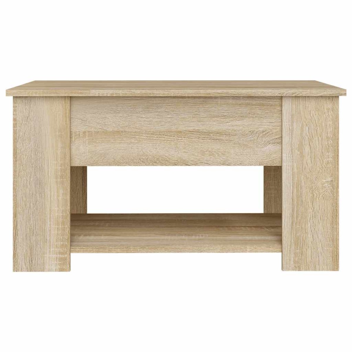 vidaXL Τραπεζάκι Σαλονιού Sonoma Δρυς 79x49x41 εκ. Επεξεργασμένο Ξύλο