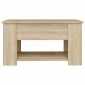 vidaXL Τραπεζάκι Σαλονιού Sonoma Δρυς 79x49x41 εκ. Επεξεργασμένο Ξύλο