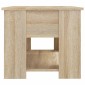 vidaXL Τραπεζάκι Σαλονιού Sonoma Δρυς 79x49x41 εκ. Επεξεργασμένο Ξύλο
