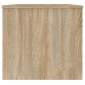 vidaXL Τραπεζάκι Σαλονιού Sonoma Δρυς 102x50,5x46,5 εκ. Επεξεργ. Ξύλο