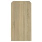 vidaXL Μπουφές Sonoma Δρυς 70x41x75 εκ. από Επεξεργασμένο Ξύλο