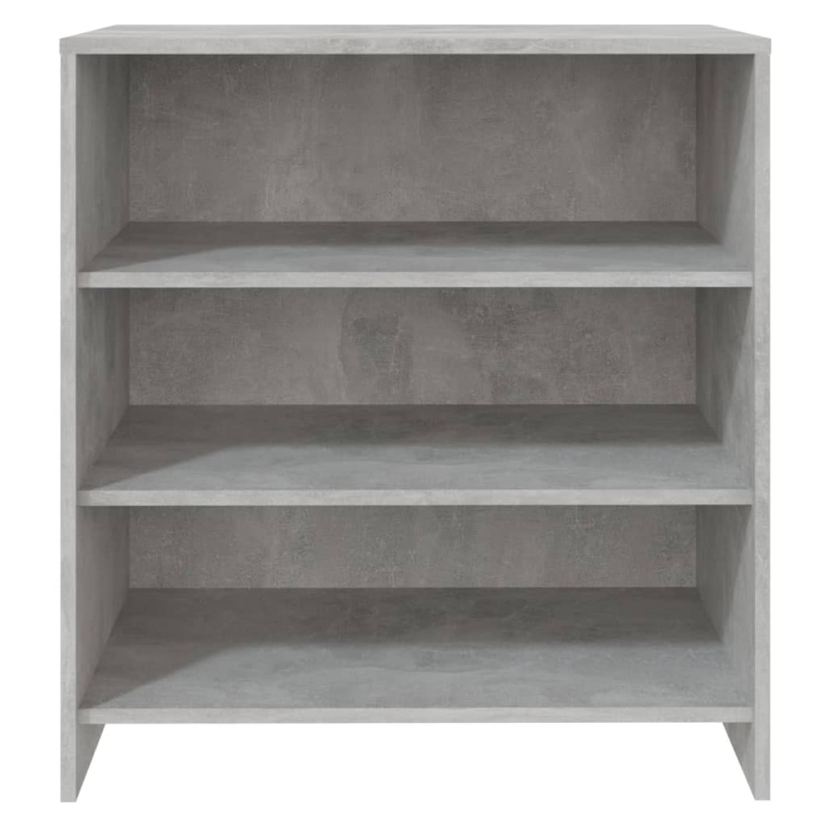 vidaXL Μπουφές Γκρι Σκυροδέματος 70 x 40,5 x 75 εκ. από Μοριοσανίδα