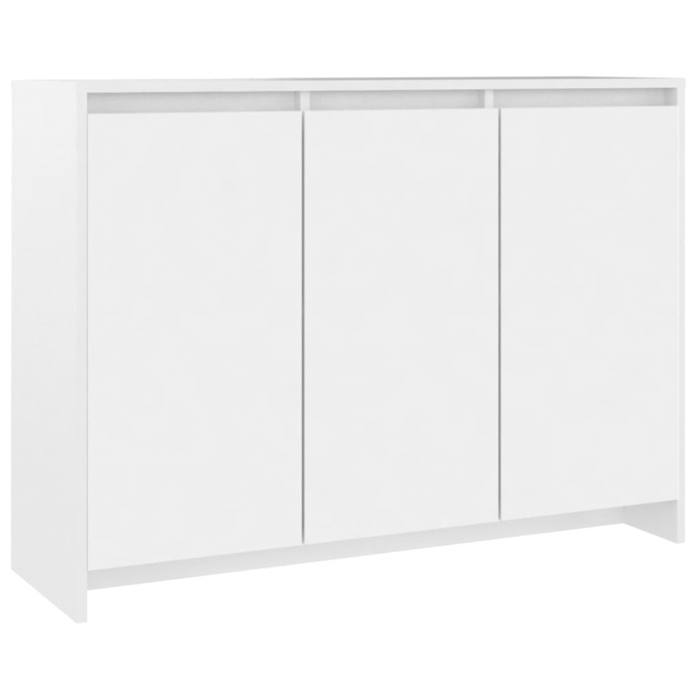 vidaXL Μπουφές Λευκός 102 x 33 x 75 εκ. από Επεξ. Ξύλο